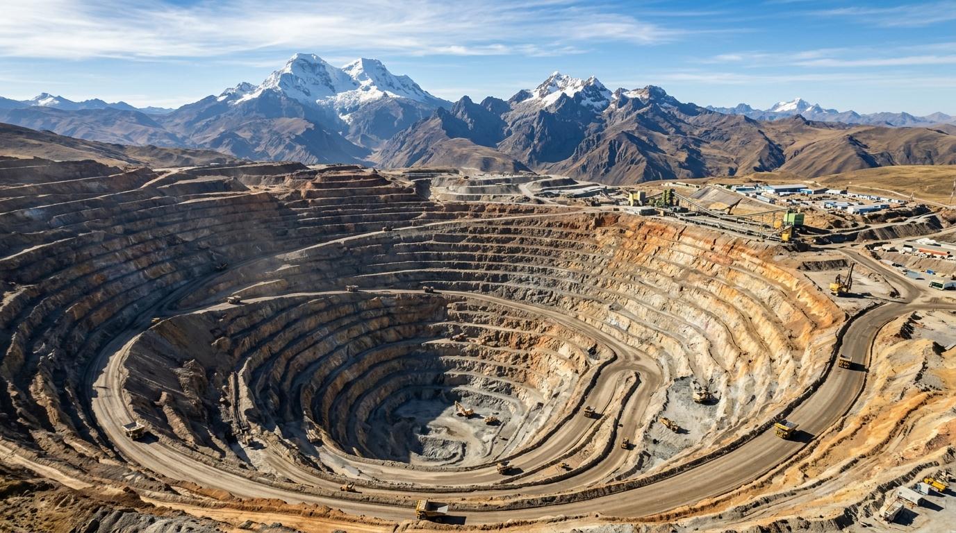 Operaciones mineras de alta montaña - Antamina